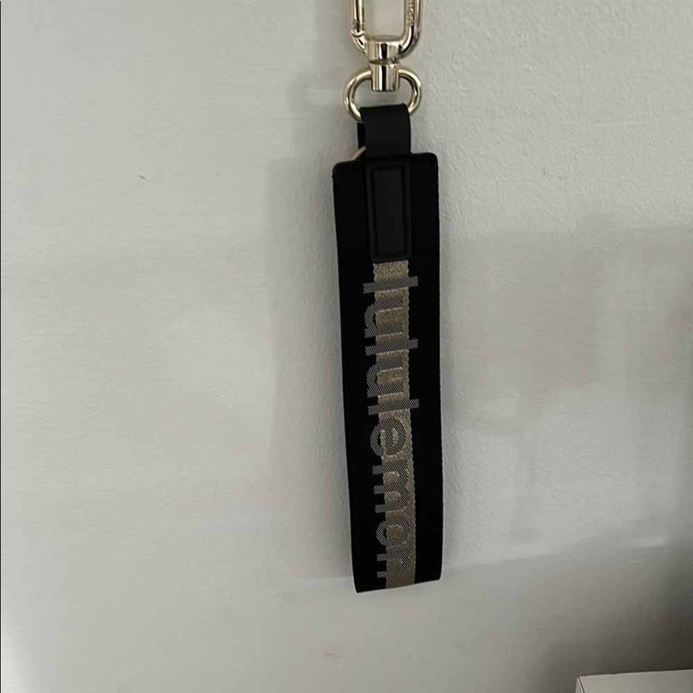 Lululemon Black Strap with Gold Accents